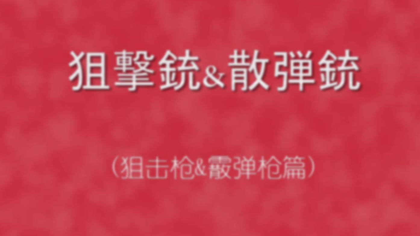 【狙击枪&霰弹枪篇】初代水弹枪家族鉴赏